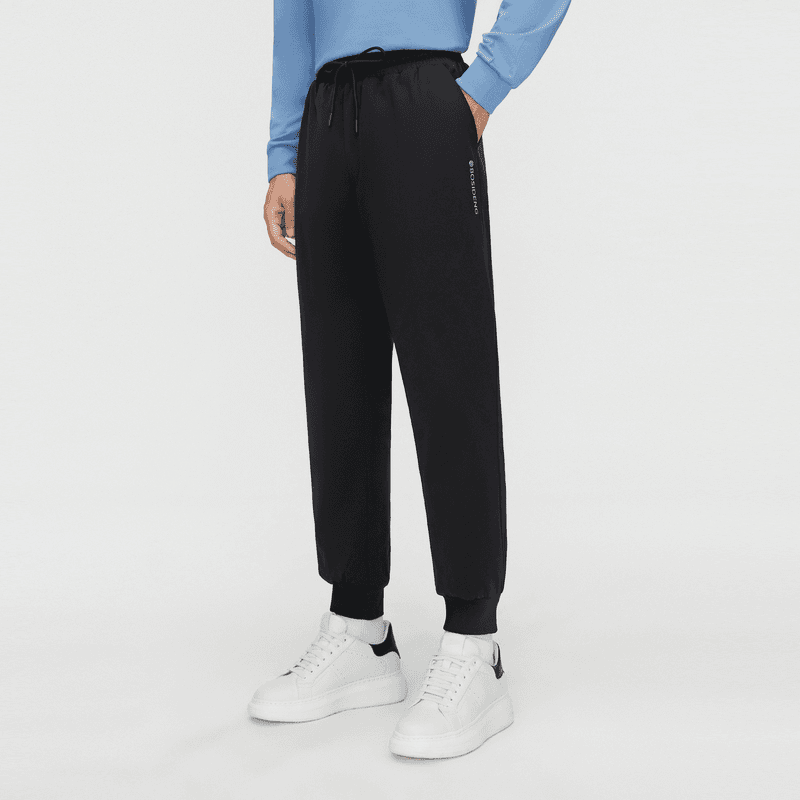 波司登2023年新款男士冬季加厚保暖时尚休闲弹力羽绒裤B30145143