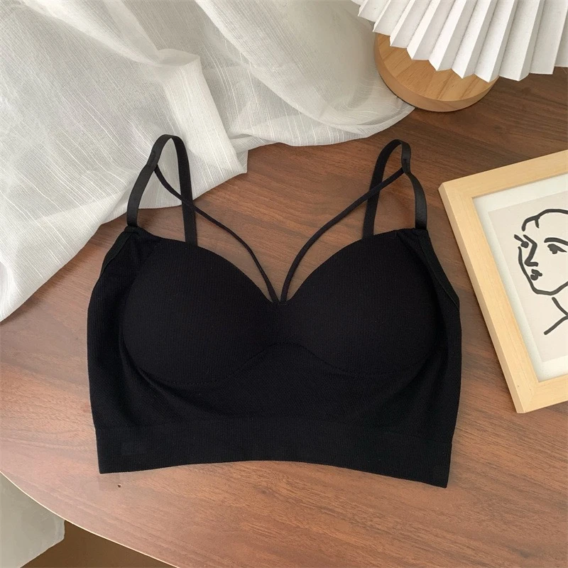 SHAN姗姗无钢圈聚拢无痕大胸显小女士美背性感吊带71050558