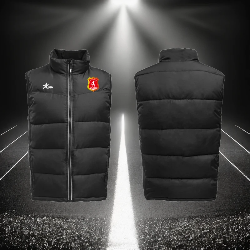 茵才俱乐部定制马甲棉衣男运动休闲跑步冬季足球训练棉服inlang