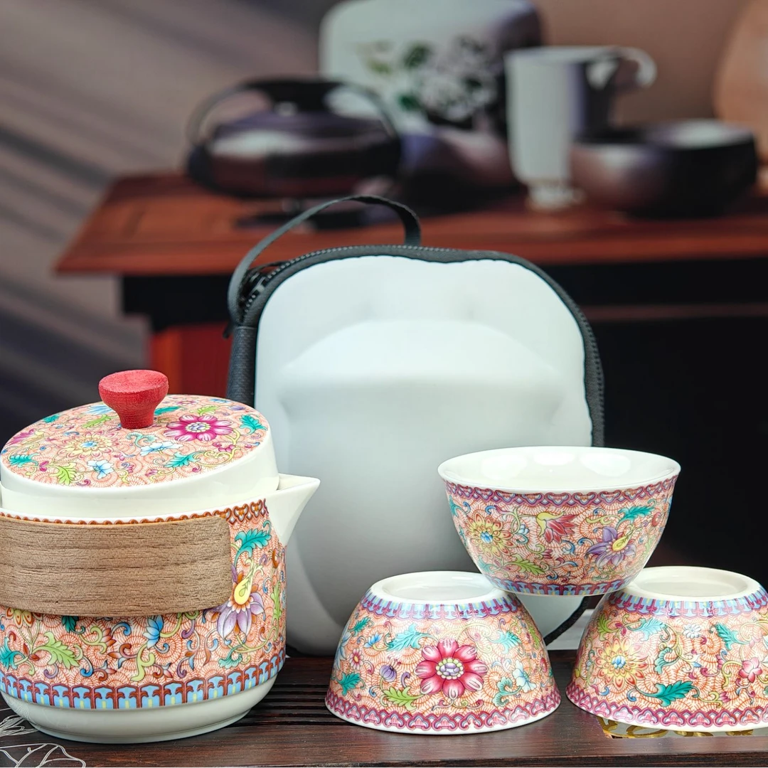 红藏花旅行套D45