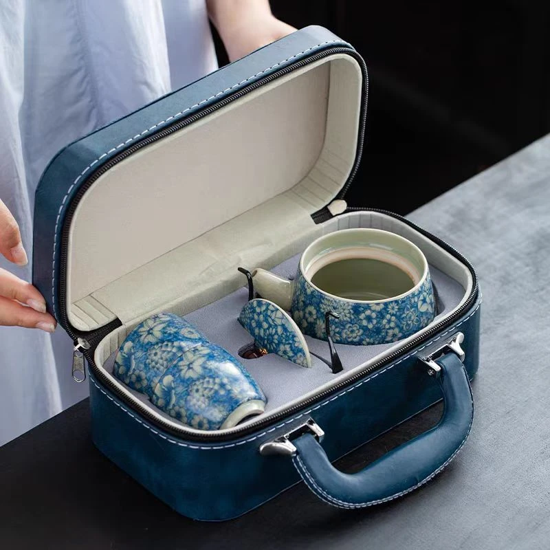 万花带礼盒一壶两杯@C1