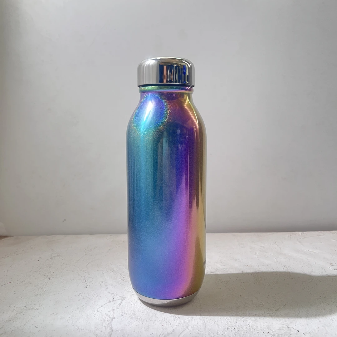 【WB】炫彩星 400ml 不锈钢保温杯带茶隔