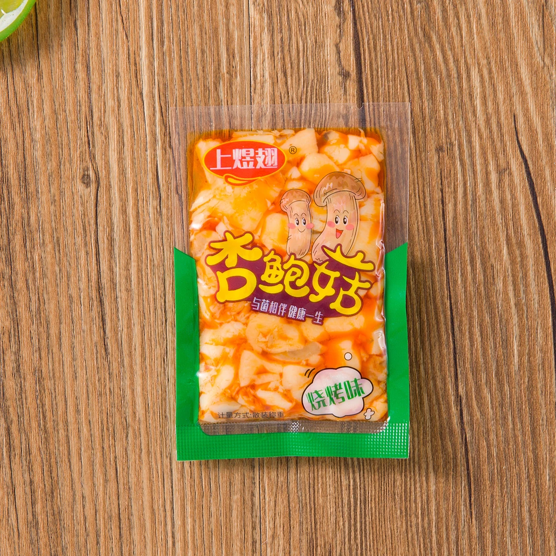 杏鲍菇烧烤味-开胃下饭菜网红小零食散装多口味劲道爽口美味小吃