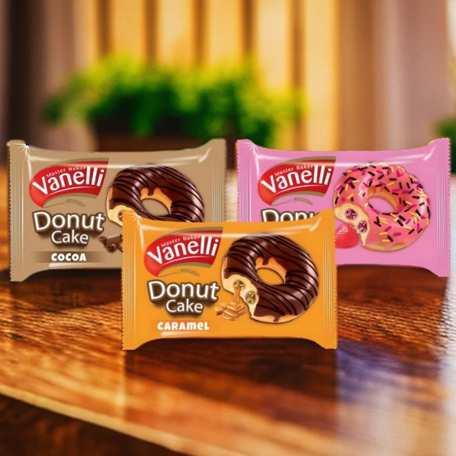 【特价临期食品】z 老亚Vanelli甜甜圈土耳其进口 超好吃的小蛋糕