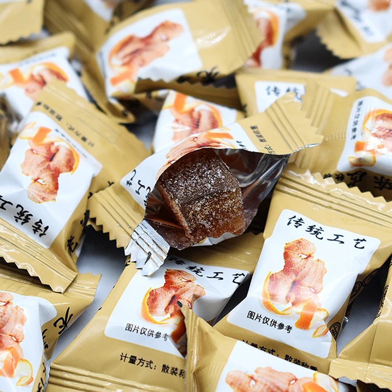 老姜陈皮软糖姜糖清爽美味原材品质养生姜汁散装潮汕特产
