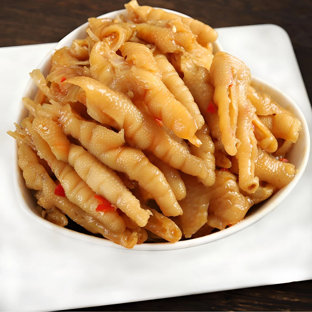 梅州客家特产柠檬酸辣无骨鸡爪鸡脚鸡掌凤爪蒜香新鲜好吃尝鲜零食