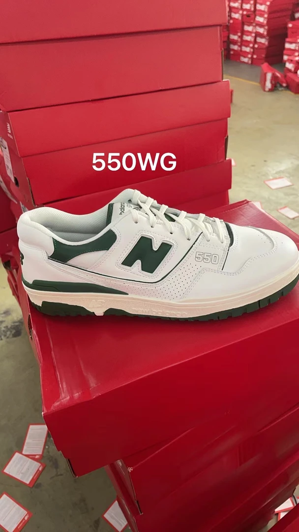 New Balance NB 550防滑耐磨舒适低帮休闲鞋板鞋550WG
