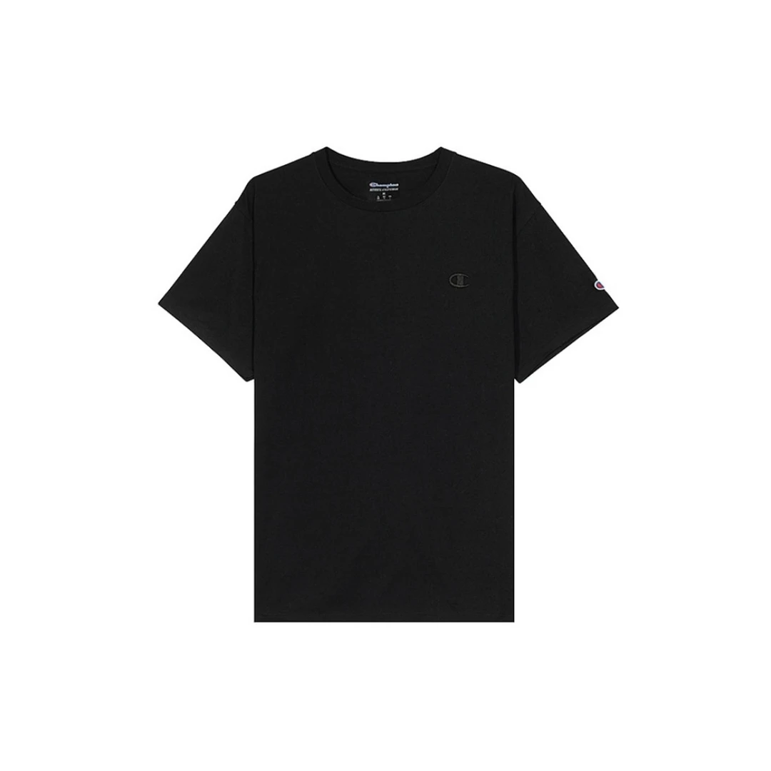 Champion/冠军 经典小标净版休闲百搭圆领T恤 T0223