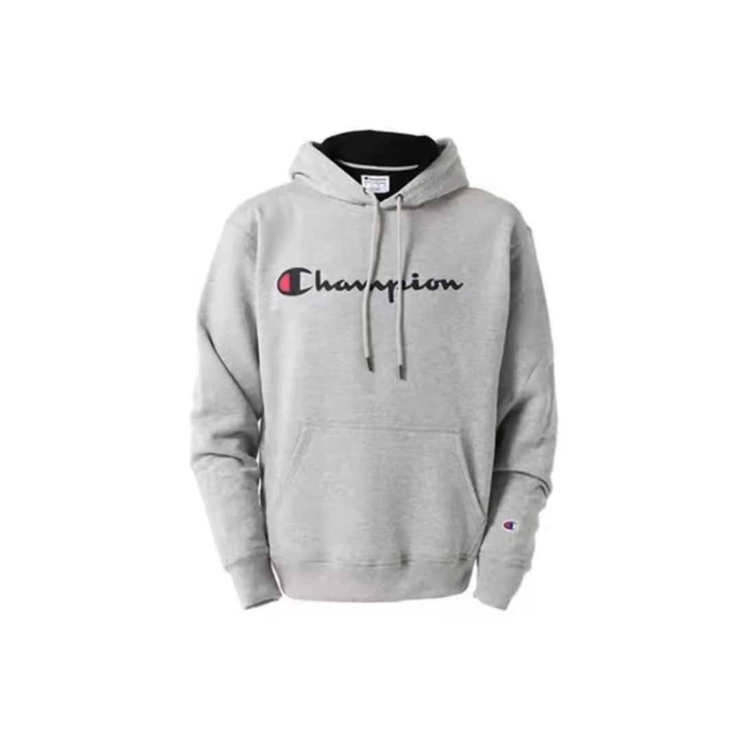 Champion/冠军 海外版男女同款加绒连帽卫衣GF89HY06794-1IC