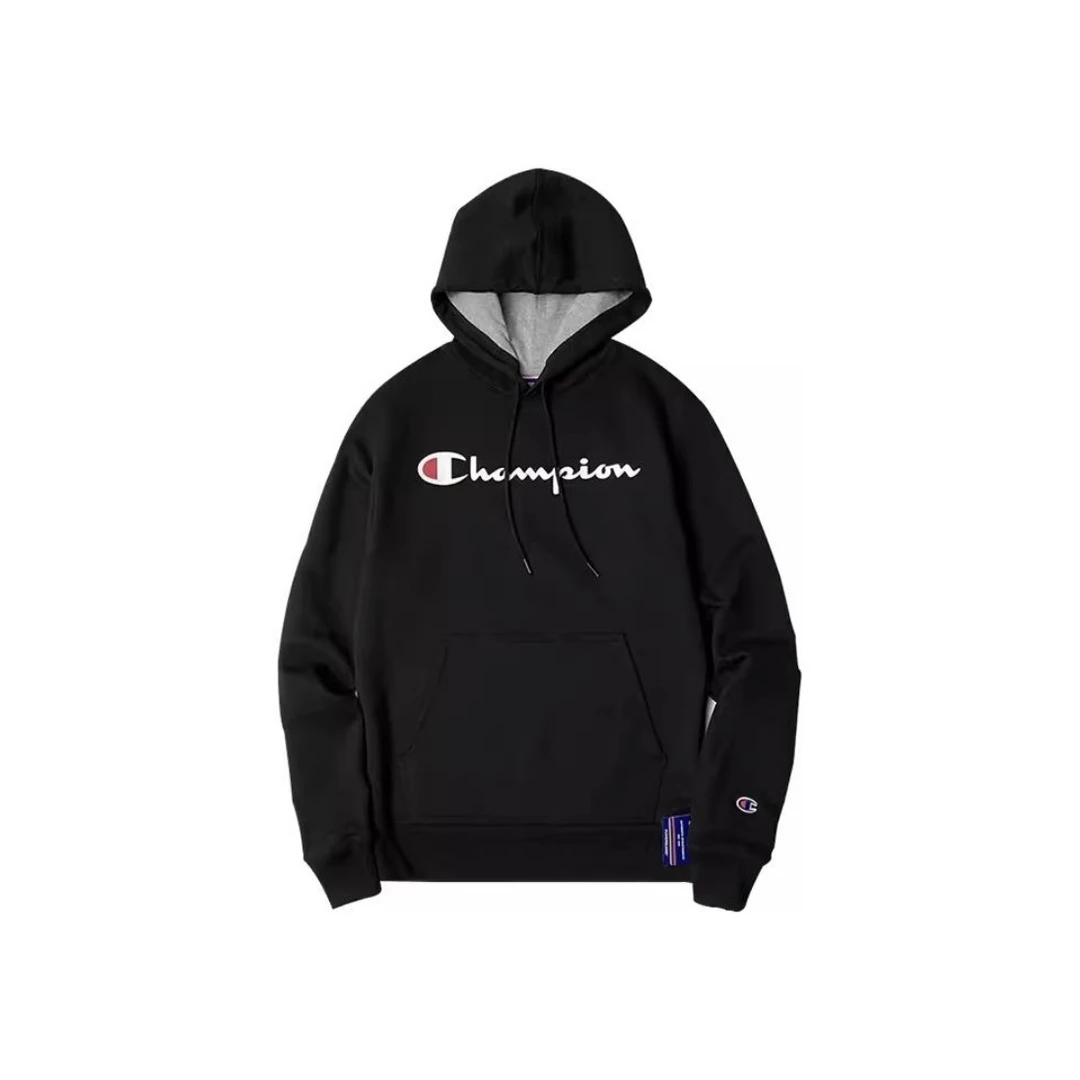CHAMPION/冠军 海外版经典大串标加绒连帽卫衣 GF89HY06794
