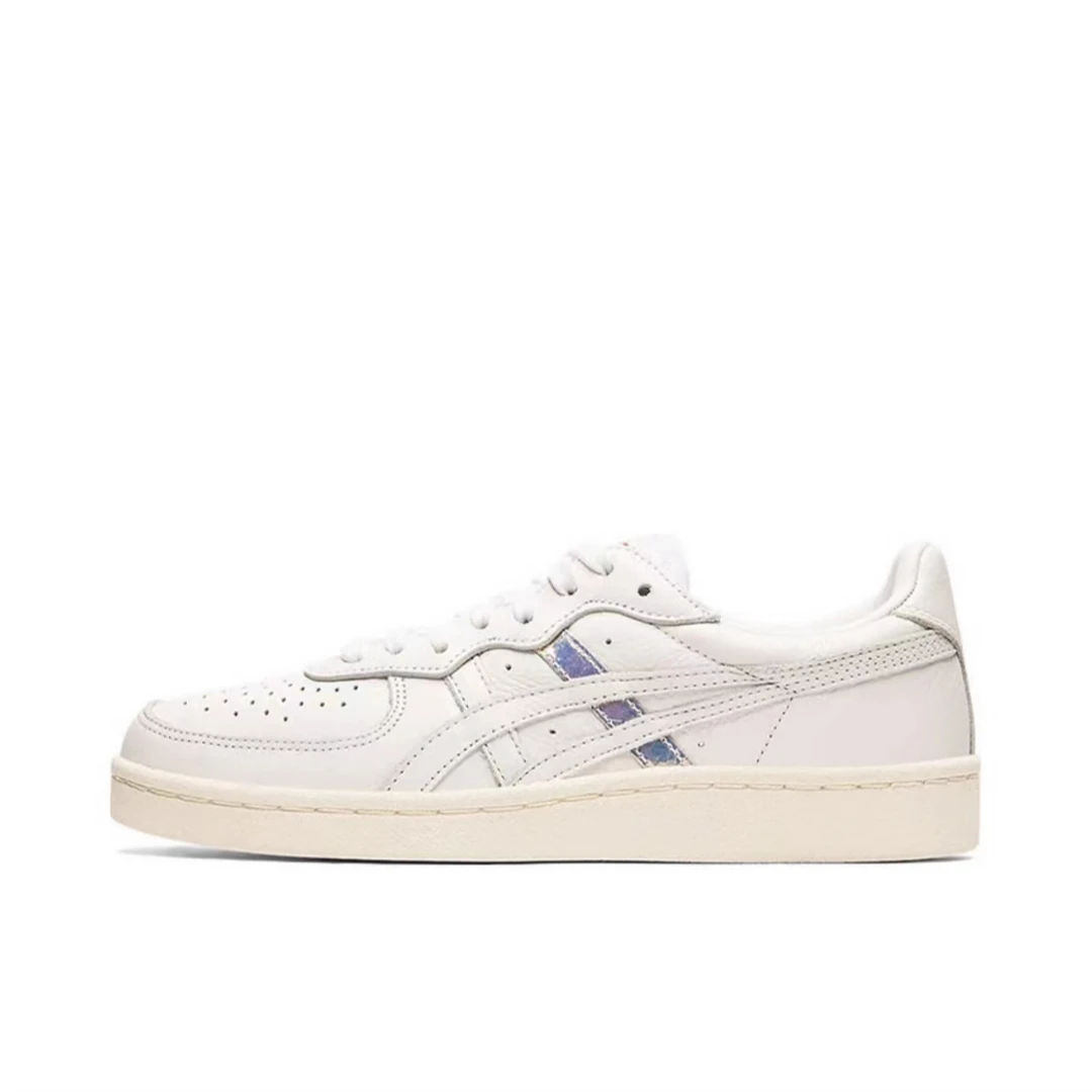 Onitsuka Tiger/鬼塚虎 经典女士白色休闲板鞋 1182A194-100