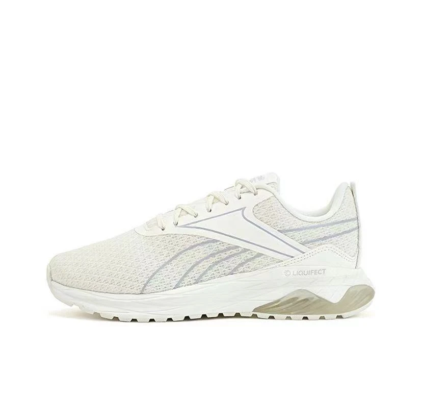 Reebok/锐步米白色透气复古低帮跑步鞋轻便缓震男女同款 GW4926