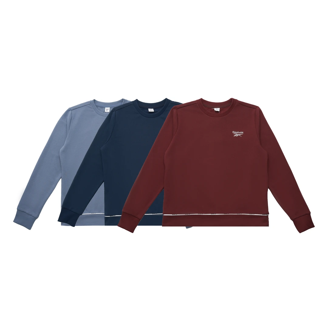 Reebok/锐步 春秋卫衣时尚休闲圆领卫衣女款修身版型 GA7382