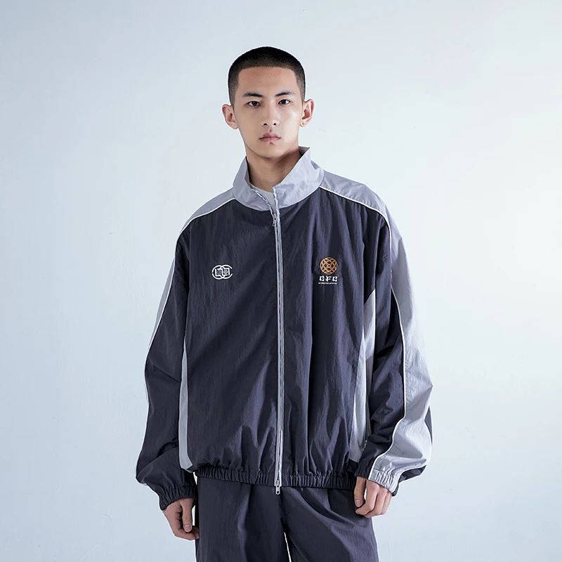 CLOTTEE by CLOT拉链拼接运动夹克 CLOT F.C.系列