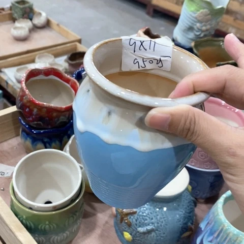 陶瓷20CM以下95025蓝
