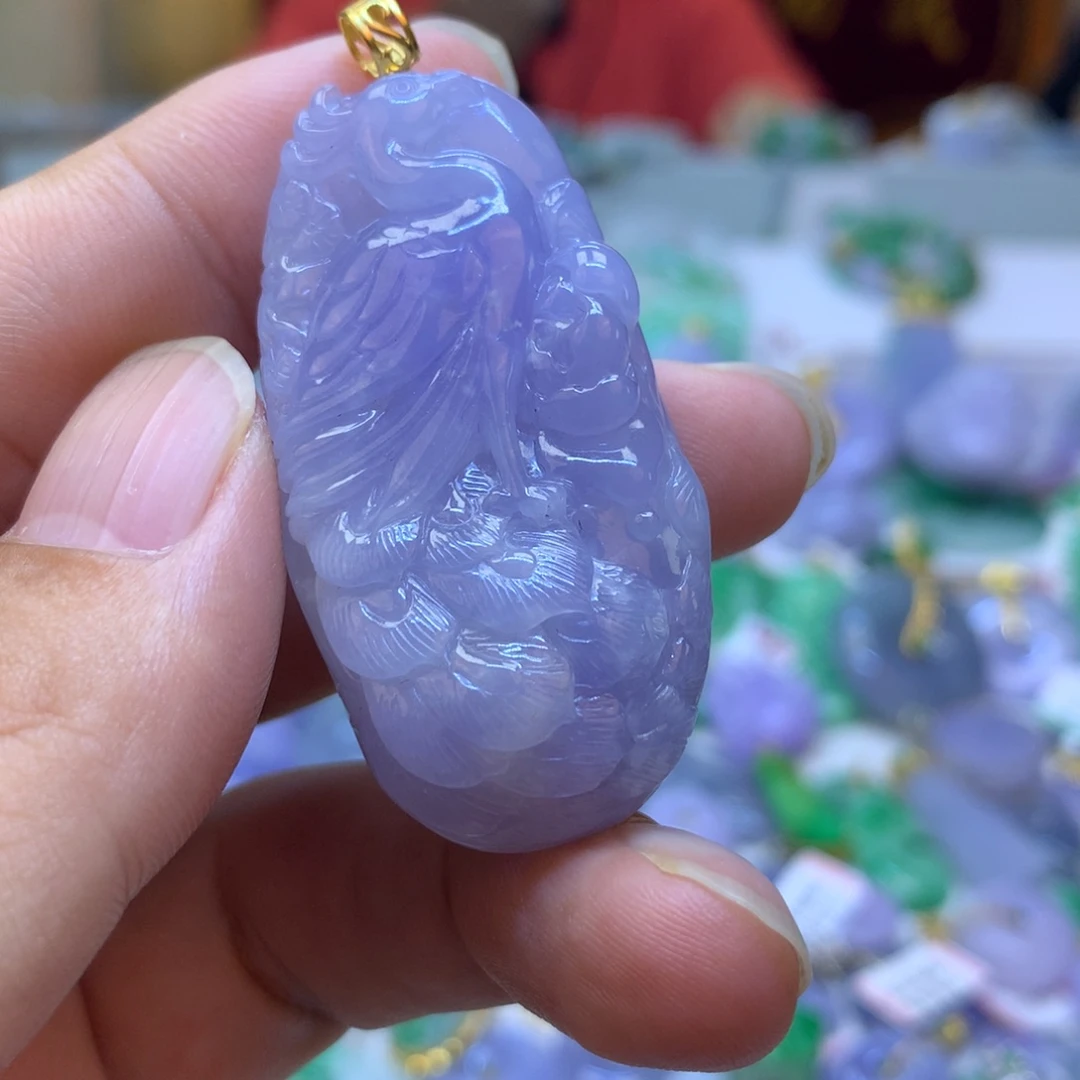 翡翠颈饰18K金镶嵌chuchufaguibn