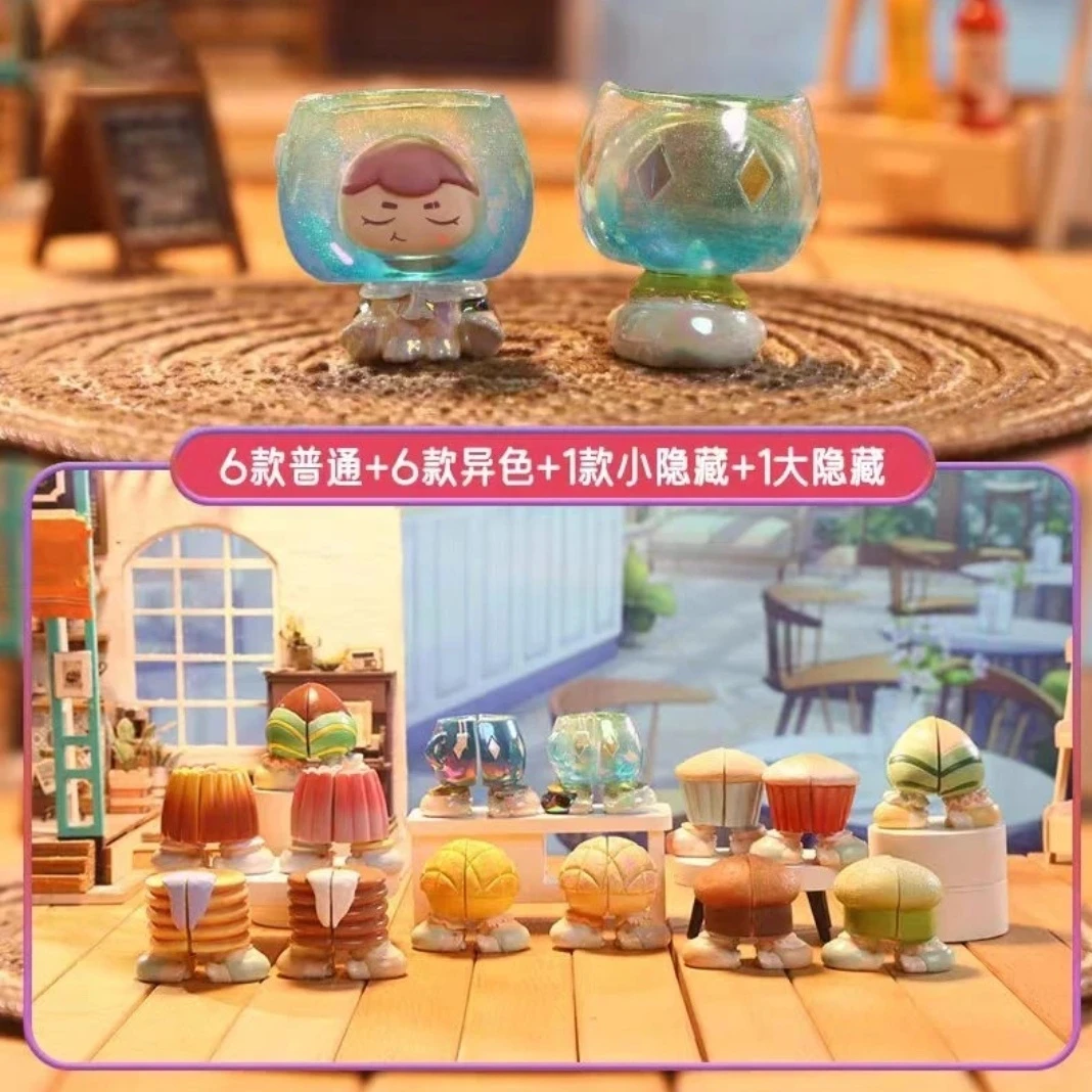 【拆盒】双生子贴贴盲盒潮玩潮流透明潮玩手办隐藏盲袋透明玩法概率