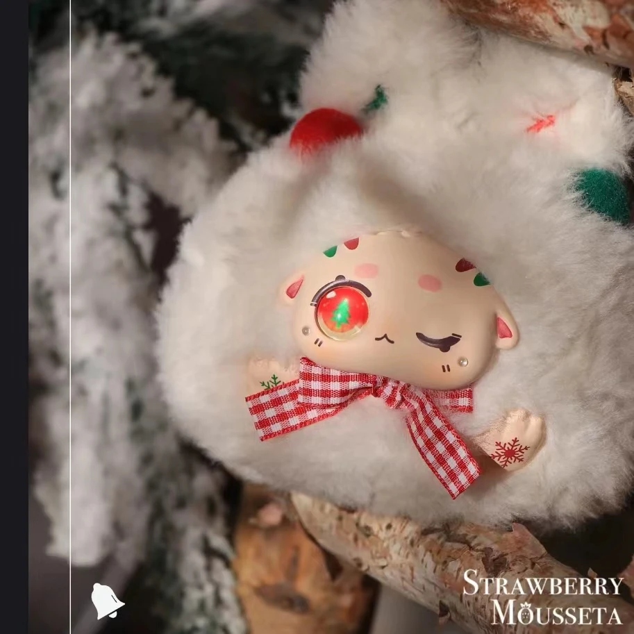 BUNNY【拆盒】BUNNY圣诞派对系列盲盒可爱潮玩毛绒玩具麋鹿甜美隐藏