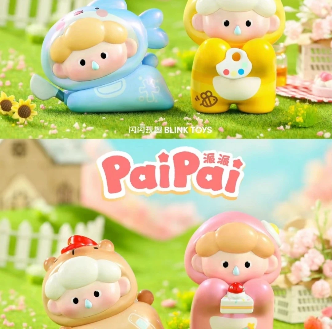 【拆盒】派派PAIPAI野餐日记系列画家手办盲盒潮玩摆件玩偶手办