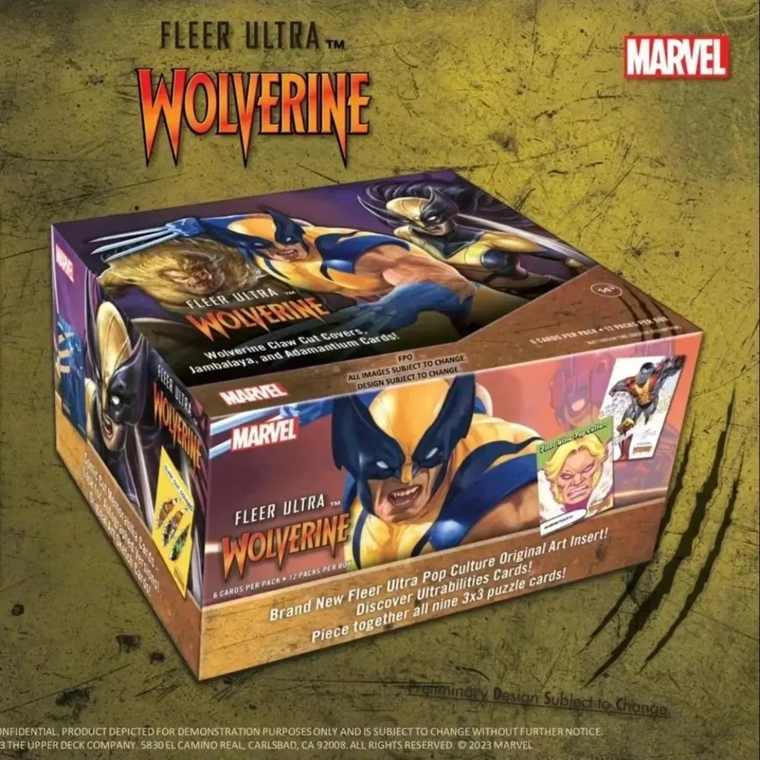 Upper Deck Fleer Wolverine 金刚狼收藏卡盒 单盒