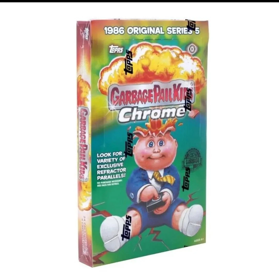 Topps Chrome 2022垃圾桶小子 serise 5  收藏卡 单盒（默认带拆）