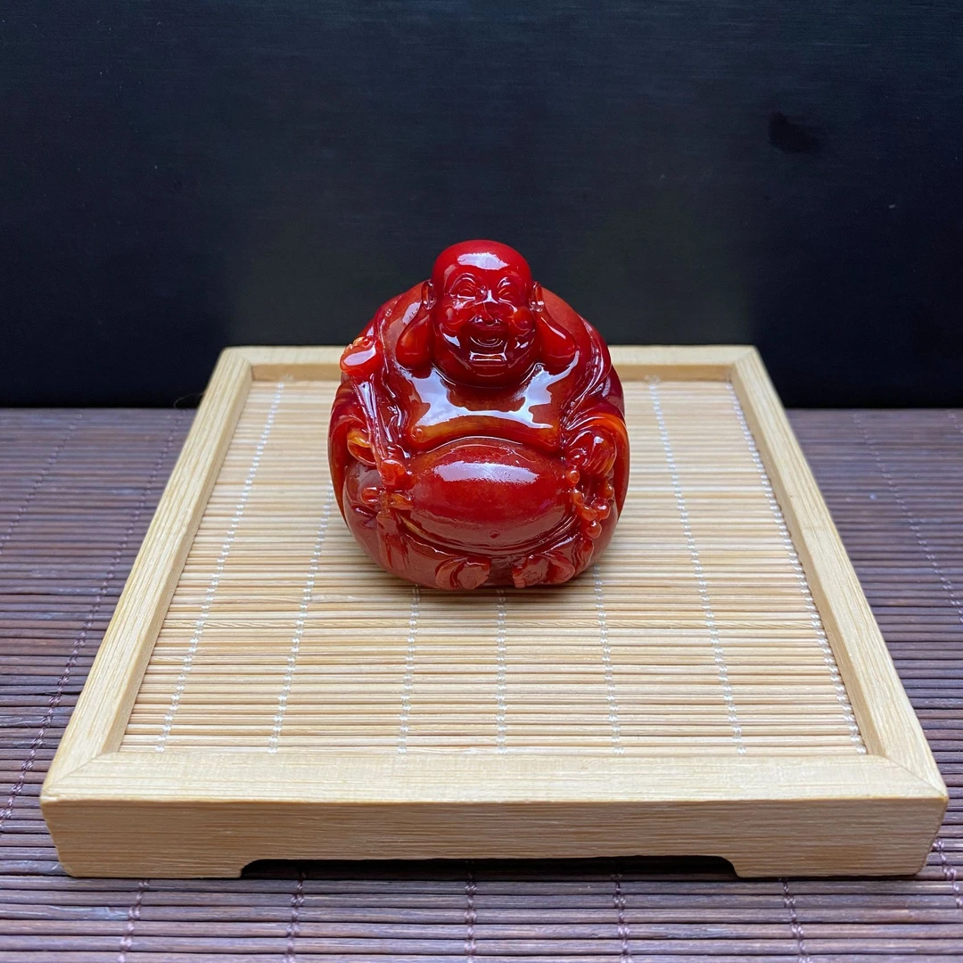 35号【粉丝福利】特色手工艺弥勒佛小摆件