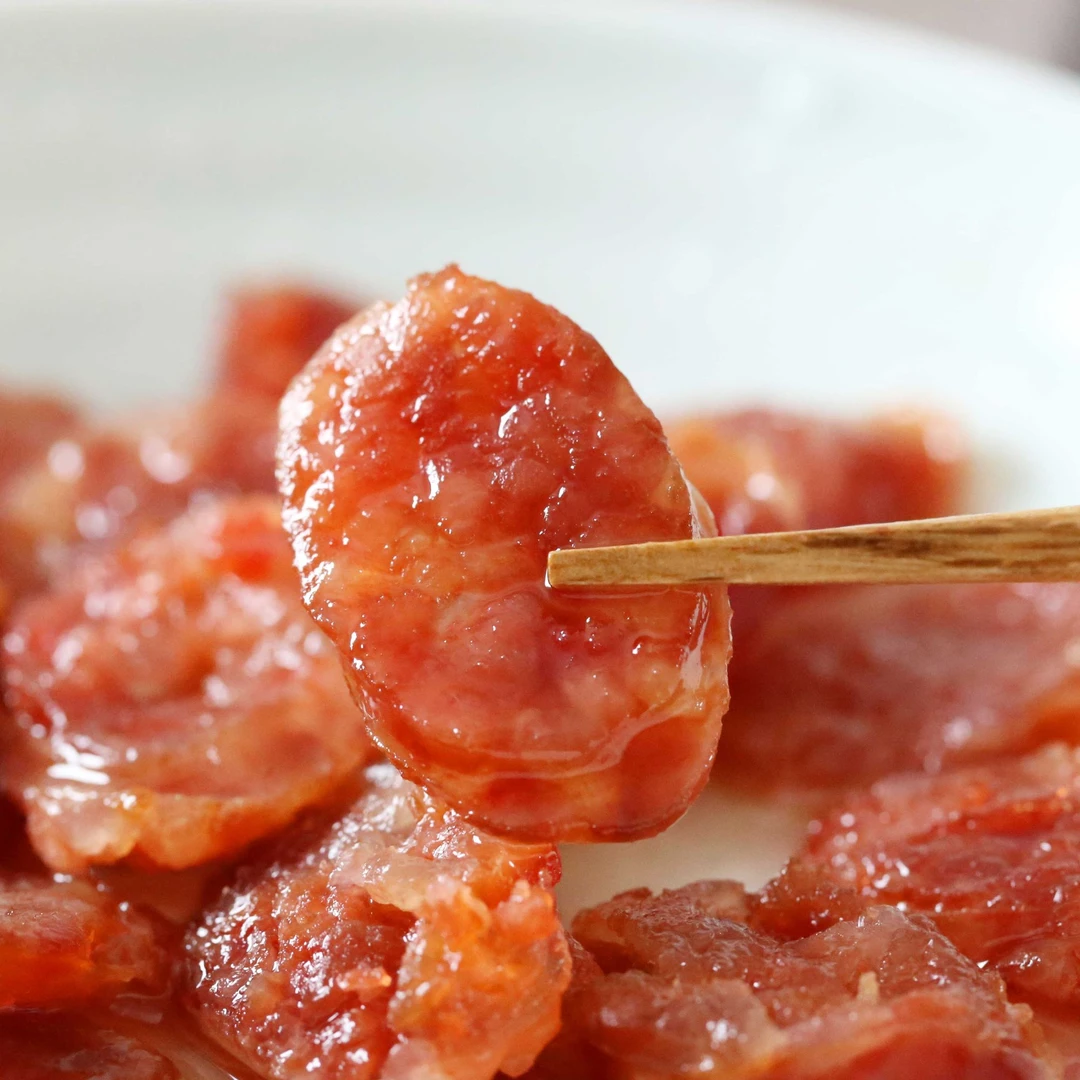 【农家土香肠】纯土猪肉每天现做，很紧实哦，蒸或炒都很方便