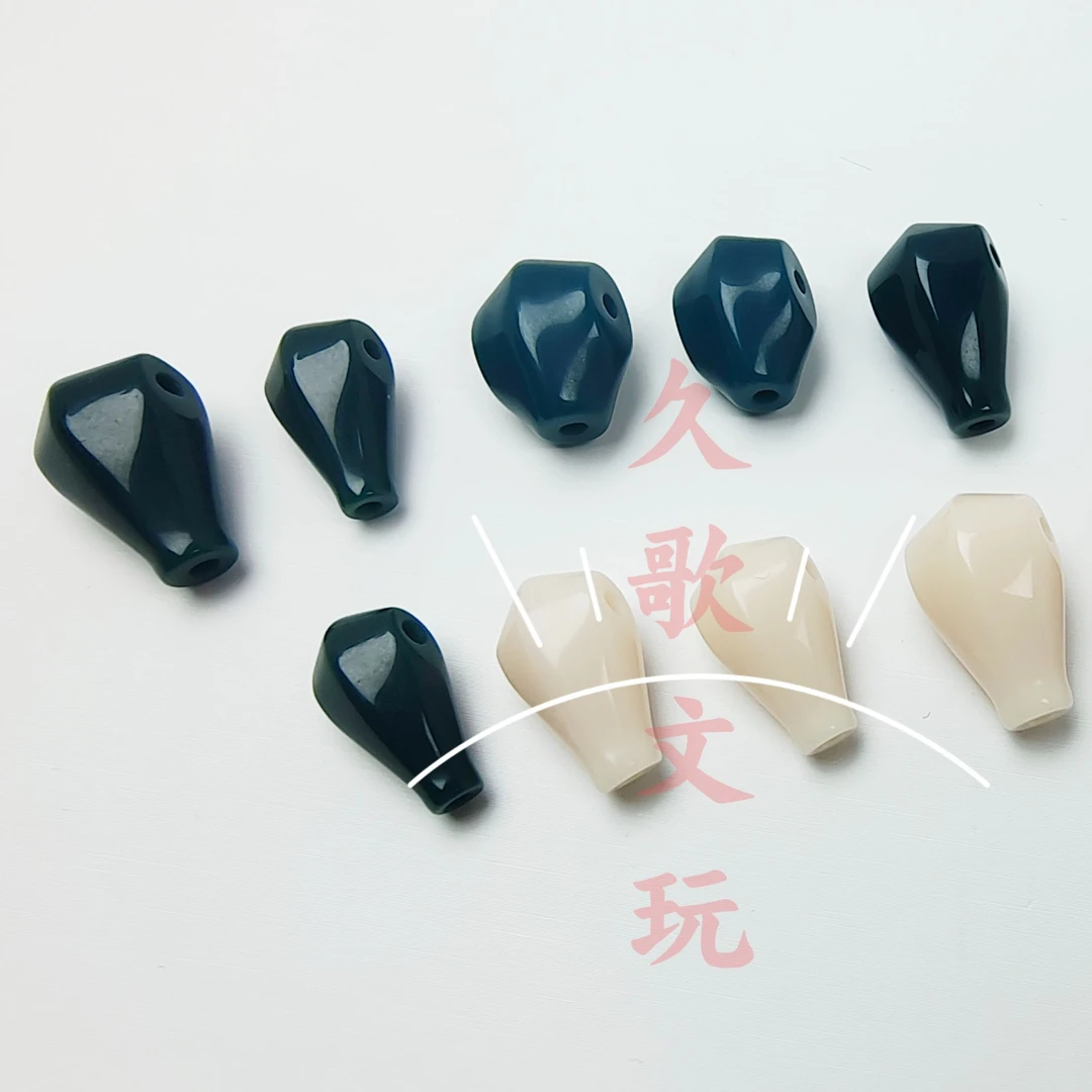 久歌105-新款雪巴琉璃鲨鱼背地狱色三通佛头三通