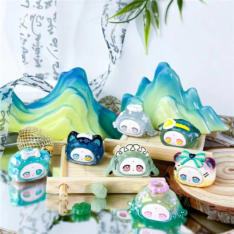 团团【拆盒】白日梦春熙云锦萌粒（许愿） 系列潮玩盲盒代拆