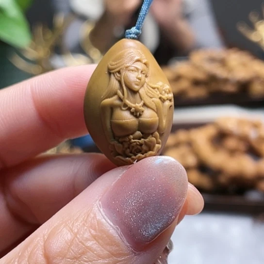 橄榄核核雕橄榄核