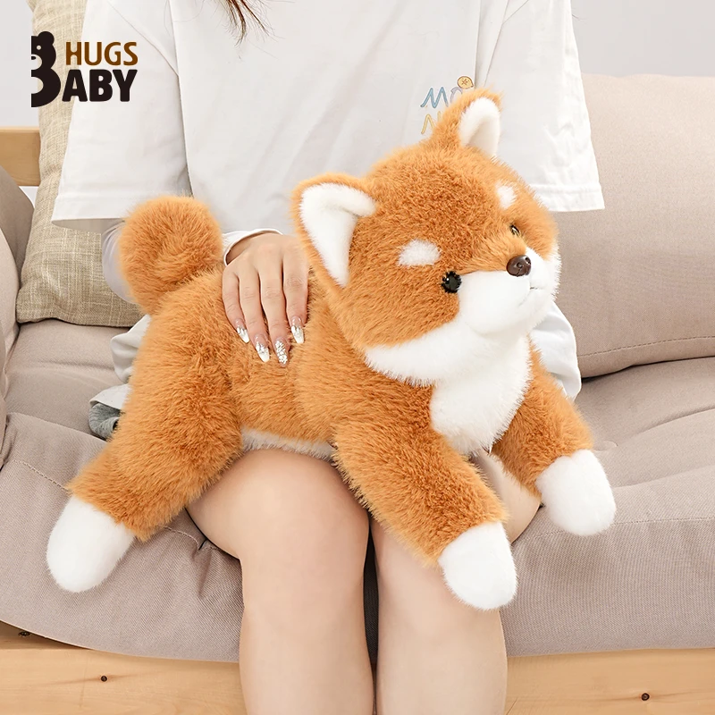 抱抱宝贝柔软柴犬柯基哈士奇公仔毛绒玩具狗抱枕玩偶睡觉抱礼物