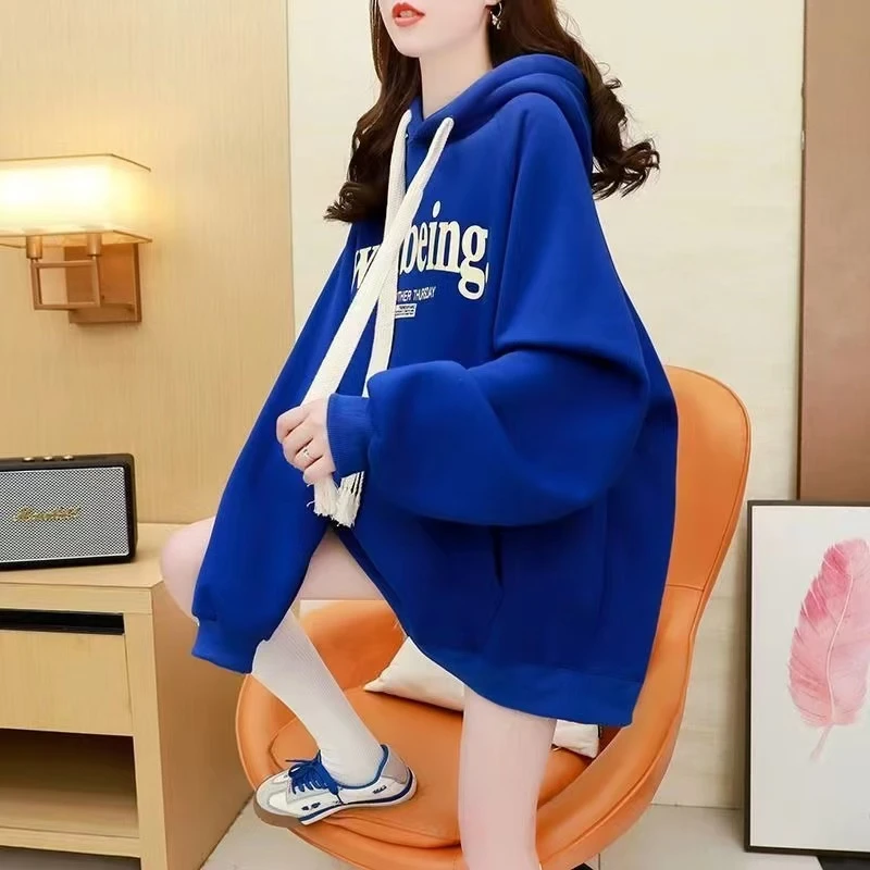 歌如虹品牌  时尚潮流均码加绒卫衣（338）