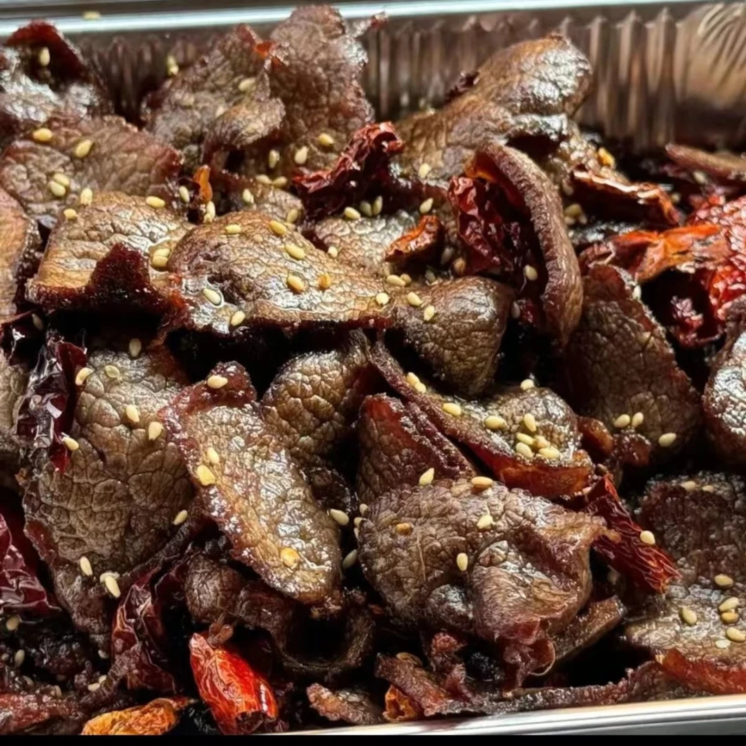 【下单现做】油炸牛干巴/油淋干巴200g火锅食材