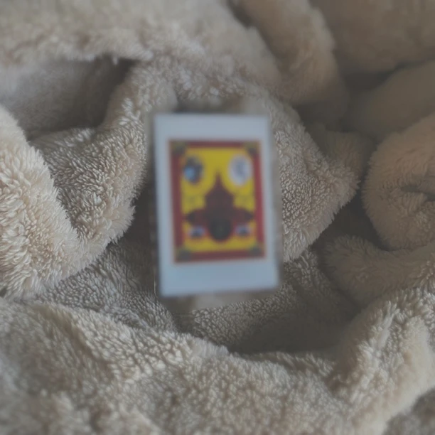 方形拉胡片时尚贴纸