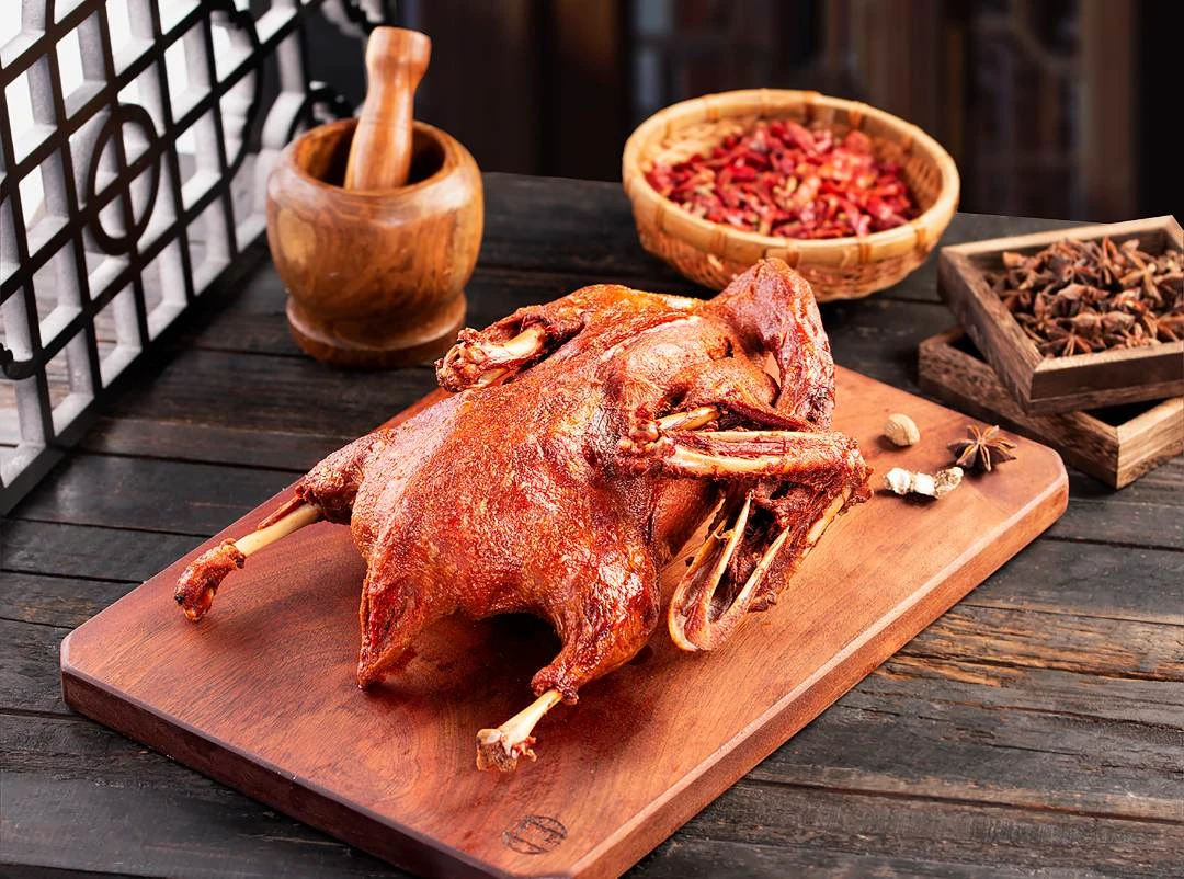 正宗南充特产杨鸭子1000g抽真空鲜货现发卤味熟食特产酥脆麻辣