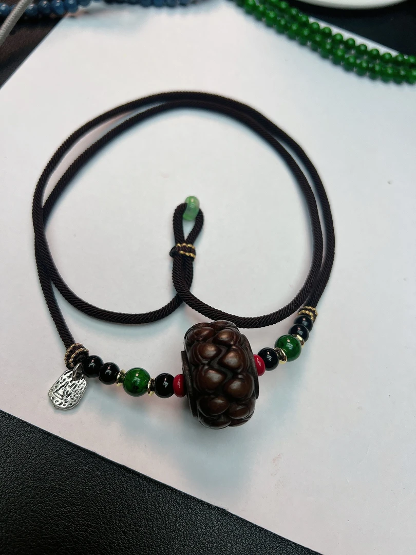 吞万物扎基DIY编绳款项链Q650