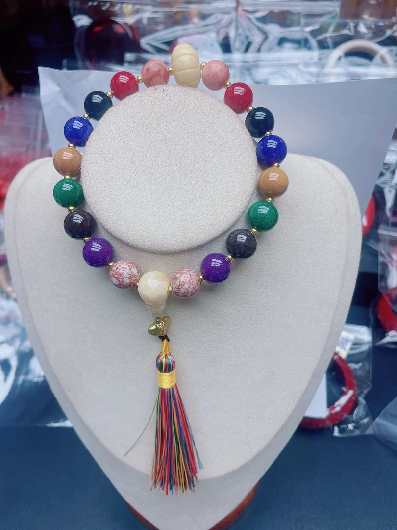 多宝12mm DIY手链Q207