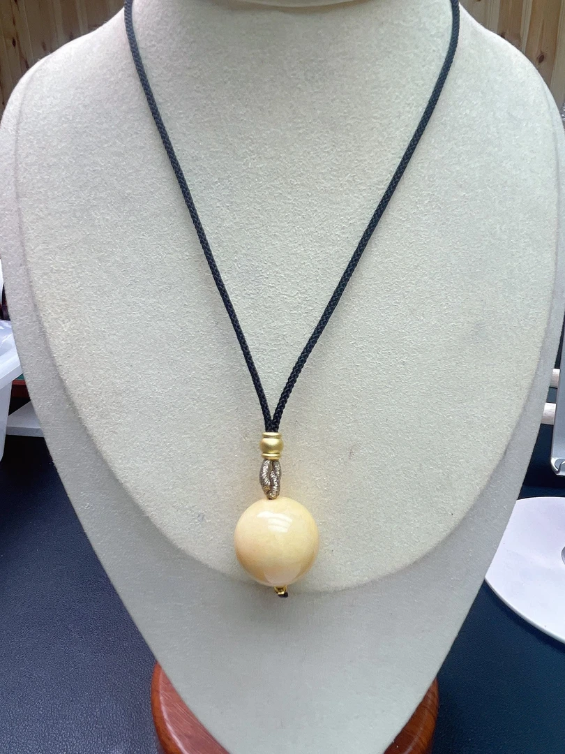 香香20mm单珠DIY编绳款 项链Q99