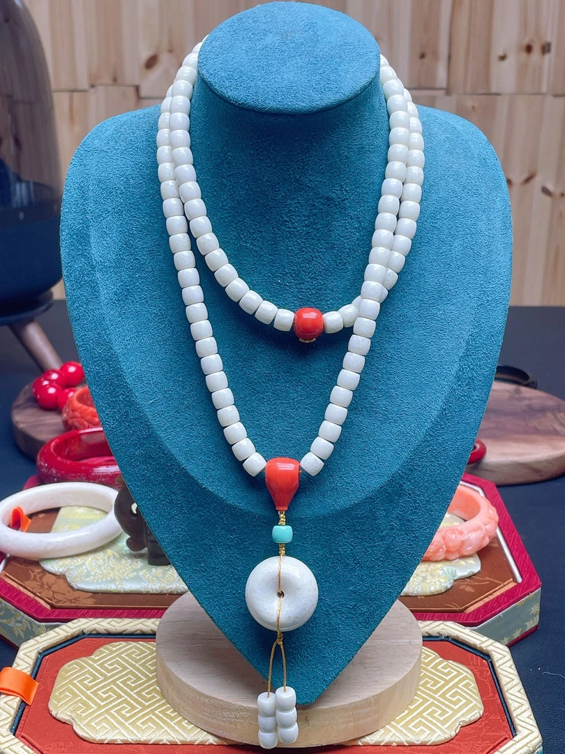 原色秋秋8mm老型108颗DIY项链Q943