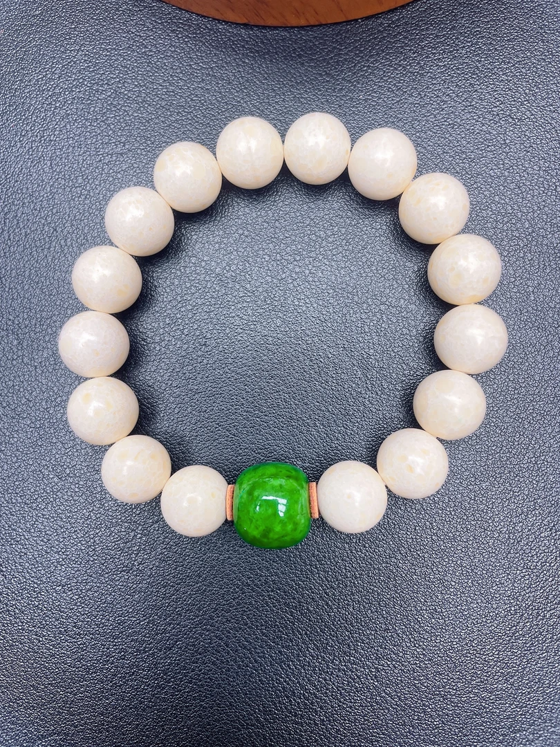 秋秋原色12mm DIY圆珠手链Q449