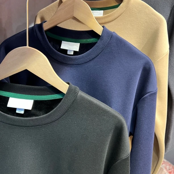 2024新款男装卫衣加绒男装