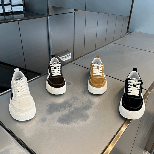 男士早秋纯色简约时尚潮流休闲运动板鞋XSLK024-999