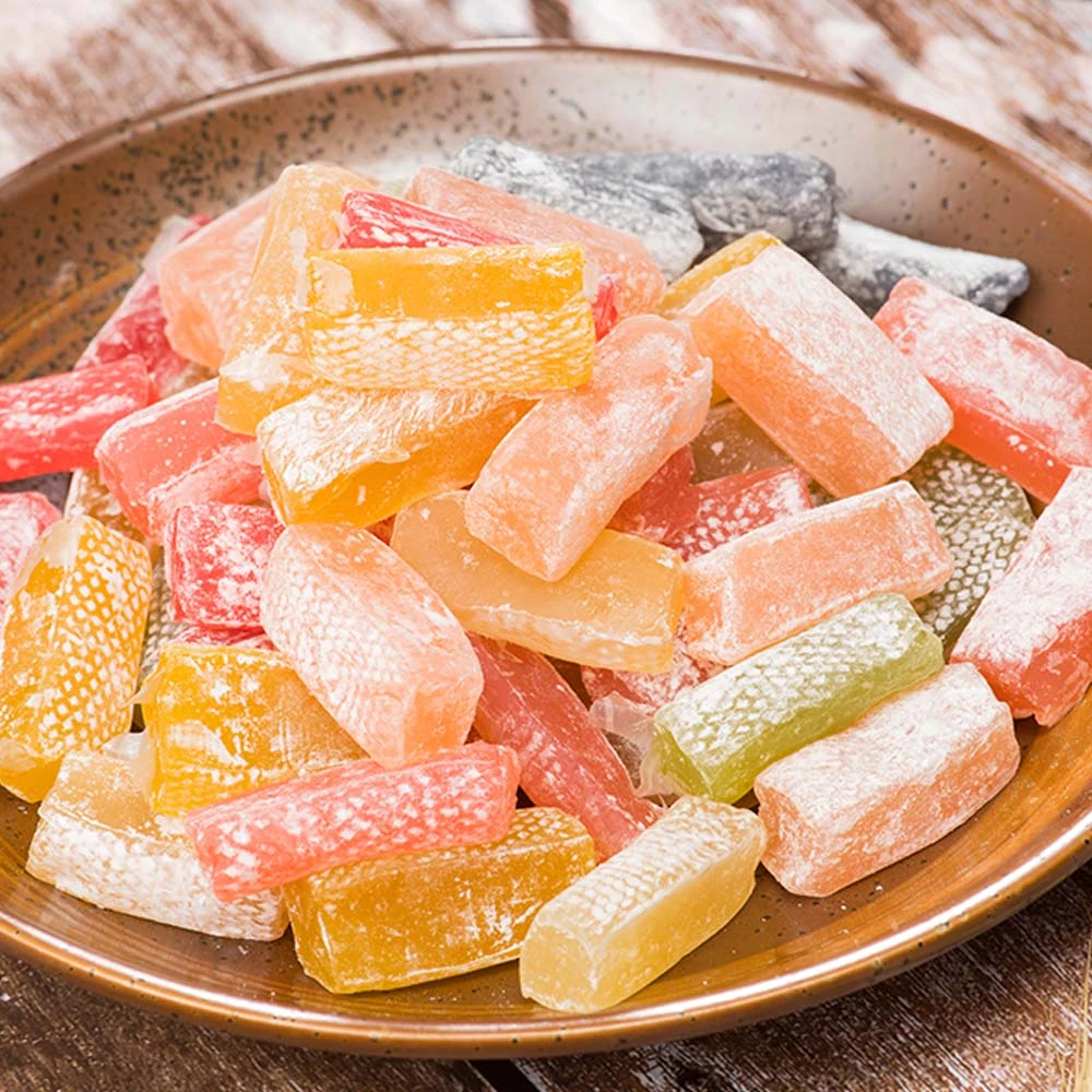 山东正宗老式喜糖高粱饴400g拉丝水果软糖招待客人解馋小水果糖