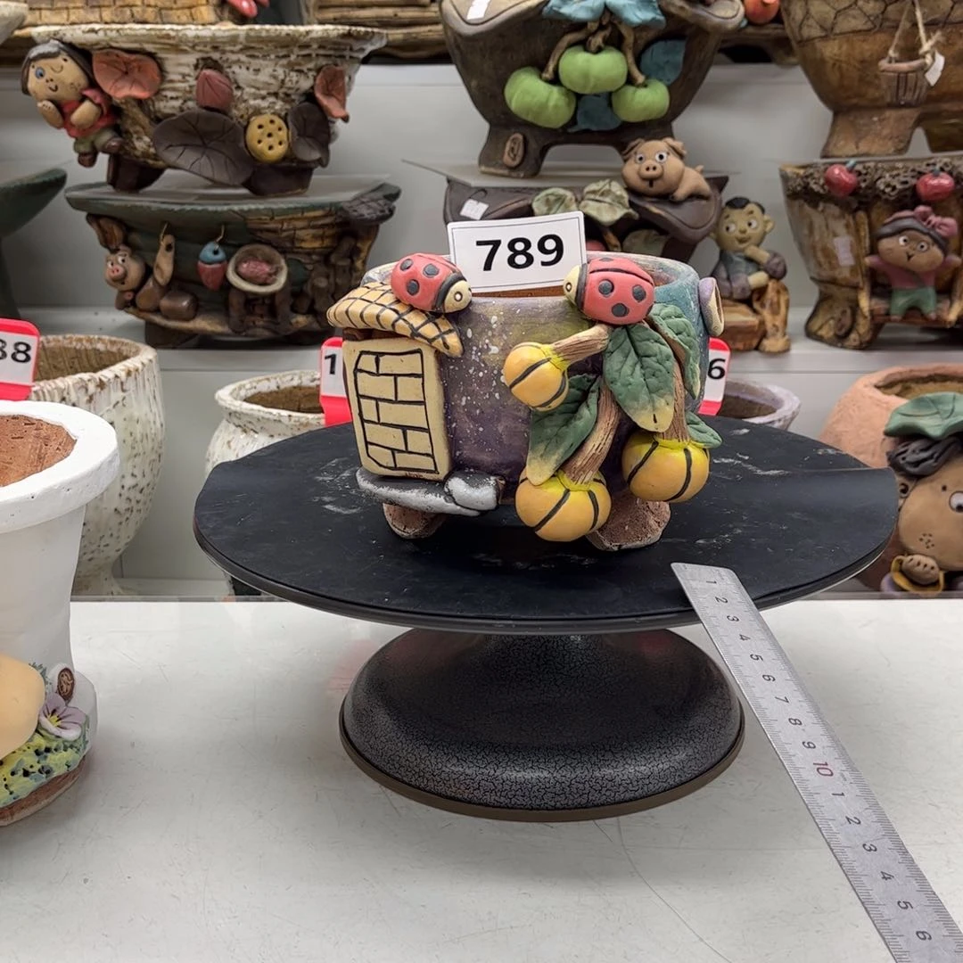 红陶20CM以下花盆789