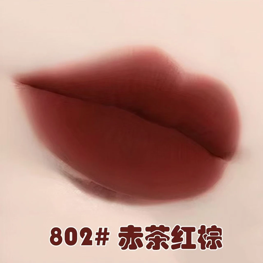 新款气场显白赤茶红棕姨妈色口红暗黑红色哑光持久不易掉色女王范