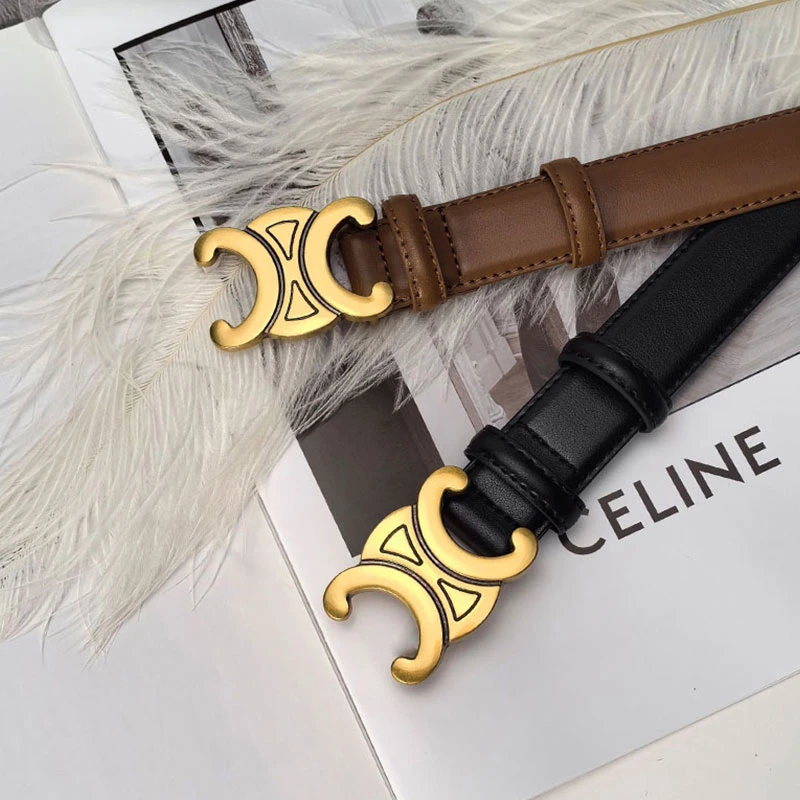 新款女士皮带新品爆款经典百搭时尚平滑扣A013