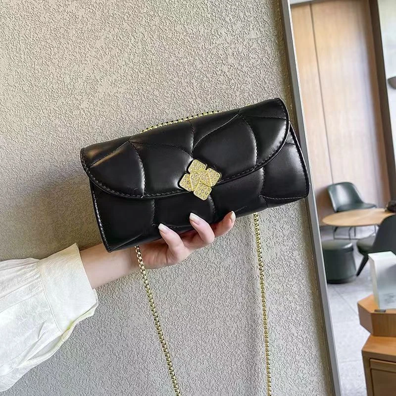 宠粉福利长24高12宽6cmH010镶钻女士包绣花单肩斜挎腋下包H010