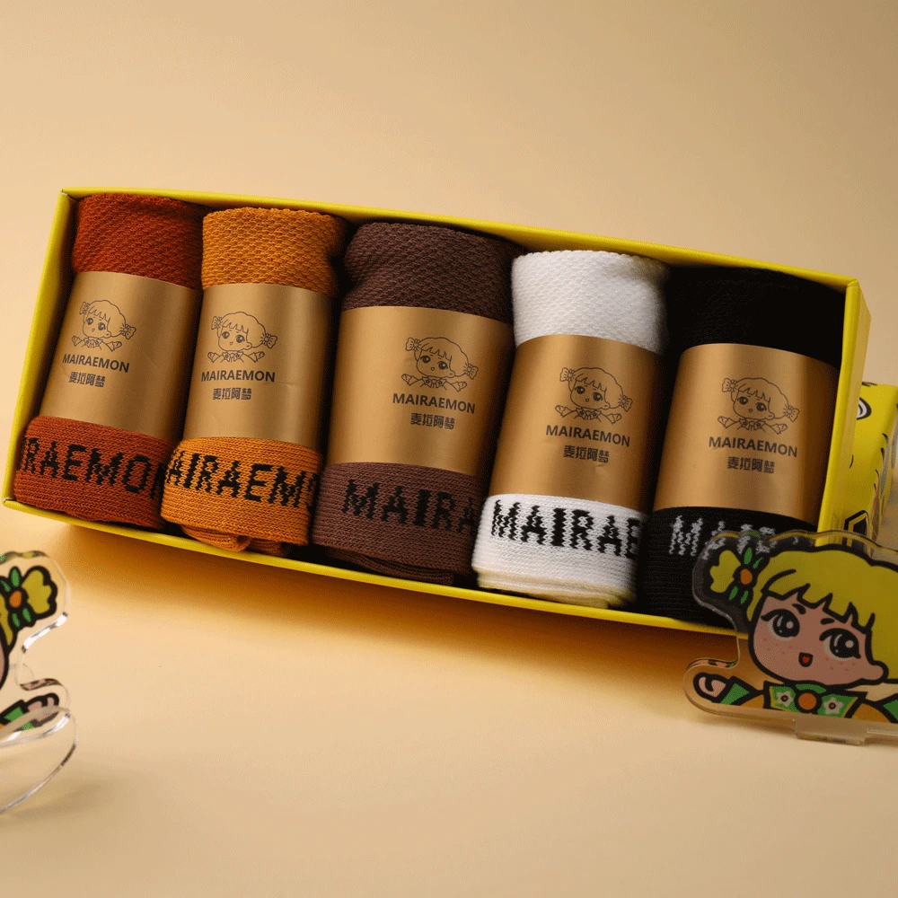 麦拉阿梦夏薄款防臭网眼提耳短袜3-12岁中大童男女学生男生船袜子