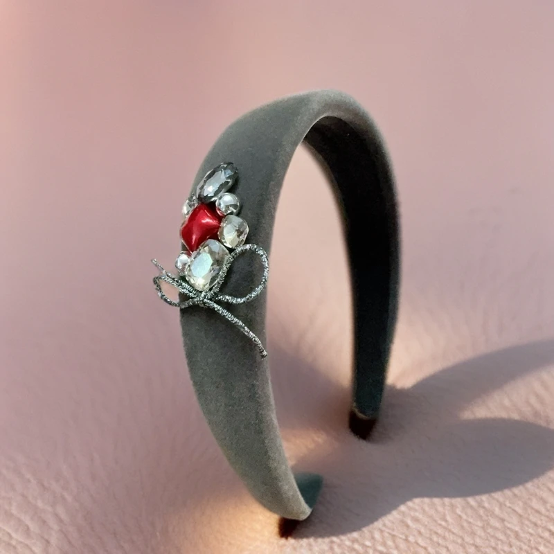 韩国高定优雅气质发箍时尚可爱百搭少女复古丝绒