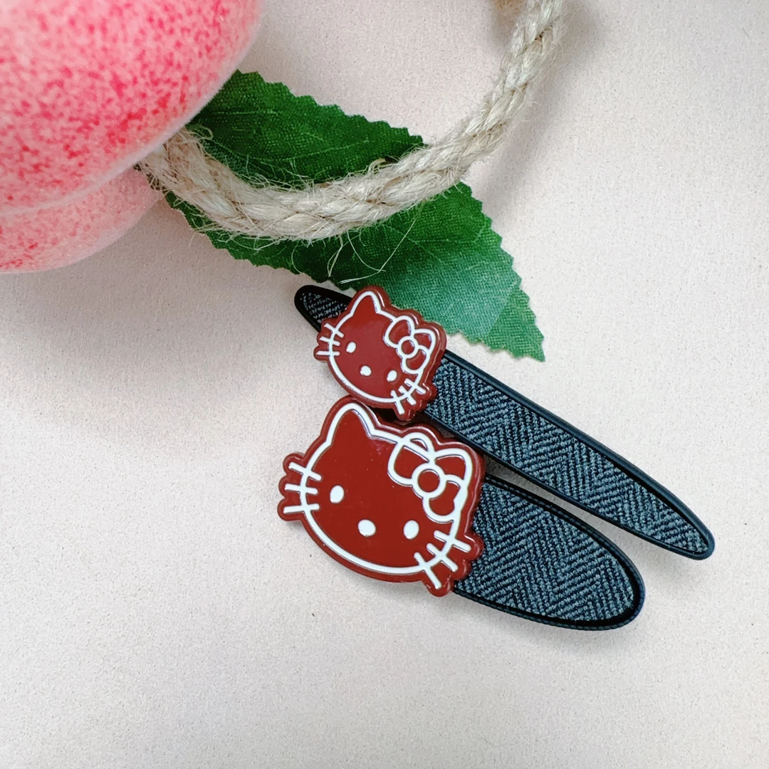 韩国高定AB三色KT气质网红可爱百搭复古简约ins甜美对夹